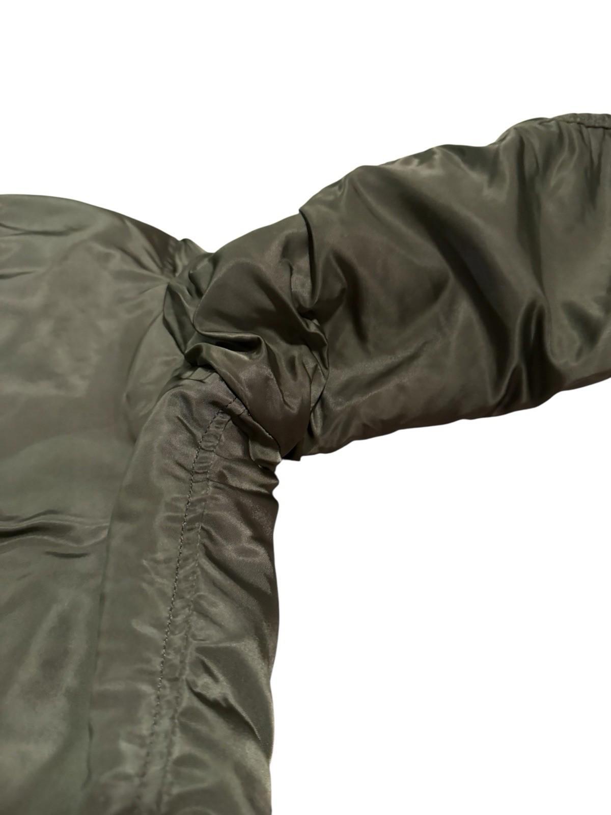 1970s Vietnam Women's Military Flight B-17B Nylon Bomber Jacket Scovill Medium