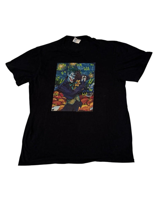 Batman Movie Joker Tshirt Graphic T-Shirt Tee Shirt YOUTH Medium Halloween