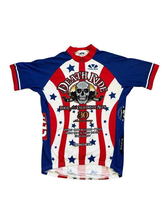 Voler California Death Ride 30 Anniversary Cycling Biking Shirt Raglan Jersey