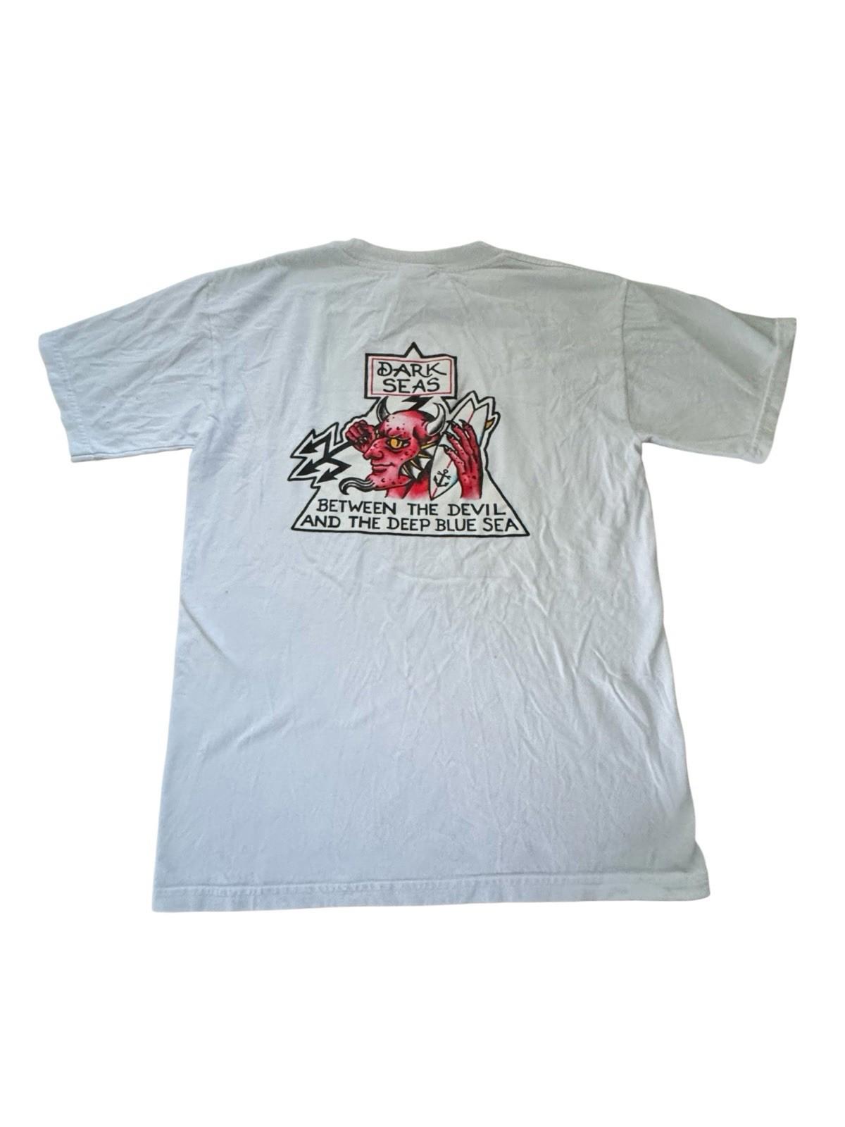Dark Seas Devil and The Deep Blue Sea T-Shirt Shirt Tee T Size Small