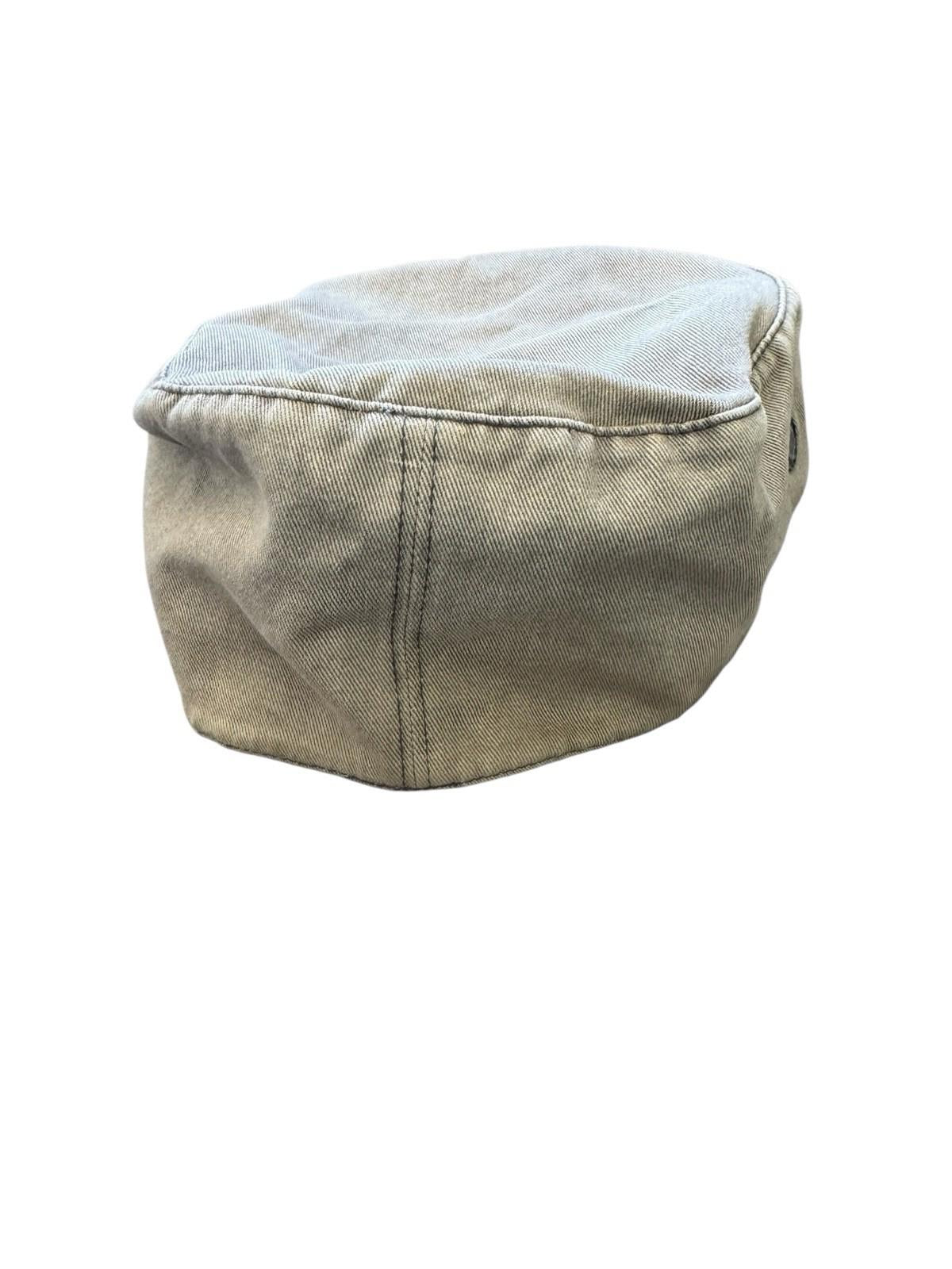 Vintage VOLCOM SCOUT Tan Military Hat Beige Cap Interior Pocket