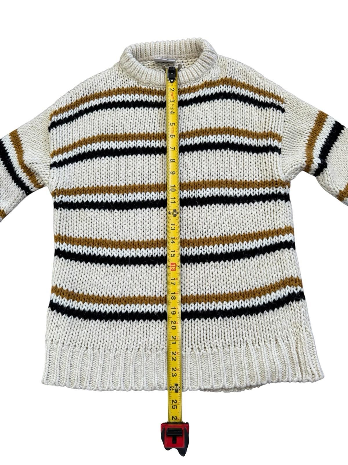Rue Stiic Australia Bali Women's Striped Wool Sweater Size Small