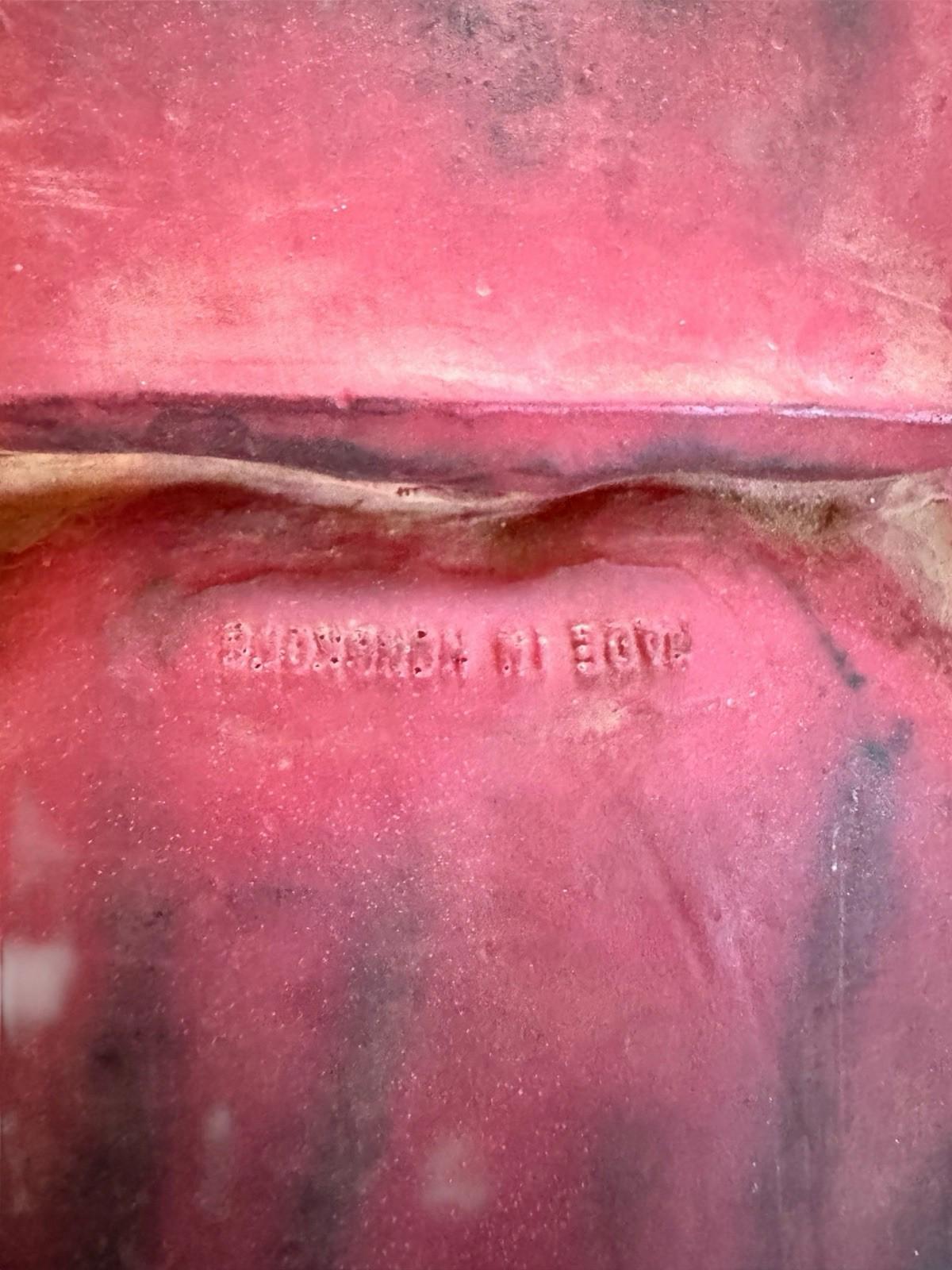 True Vintage 1960s Halloween Costume Rubber Clown Shoes Hong Kong NOT China