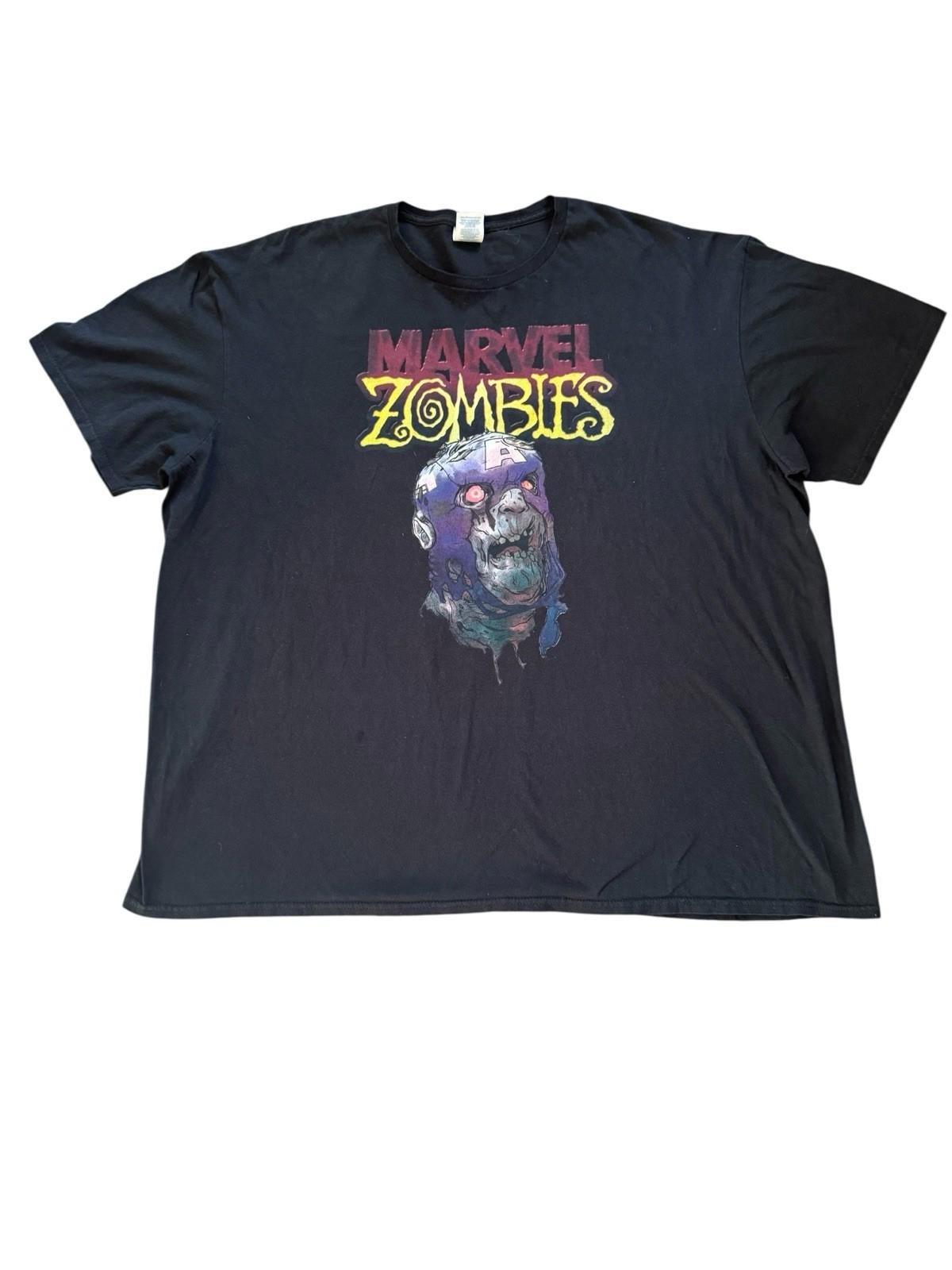 Vintage Marvel Zombies T-Shirt With DELTA Tag Size 3 XL Halloween