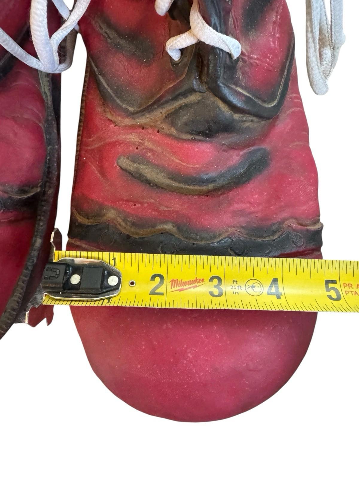 True Vintage 1960s Halloween Costume Rubber Clown Shoes Hong Kong NOT China
