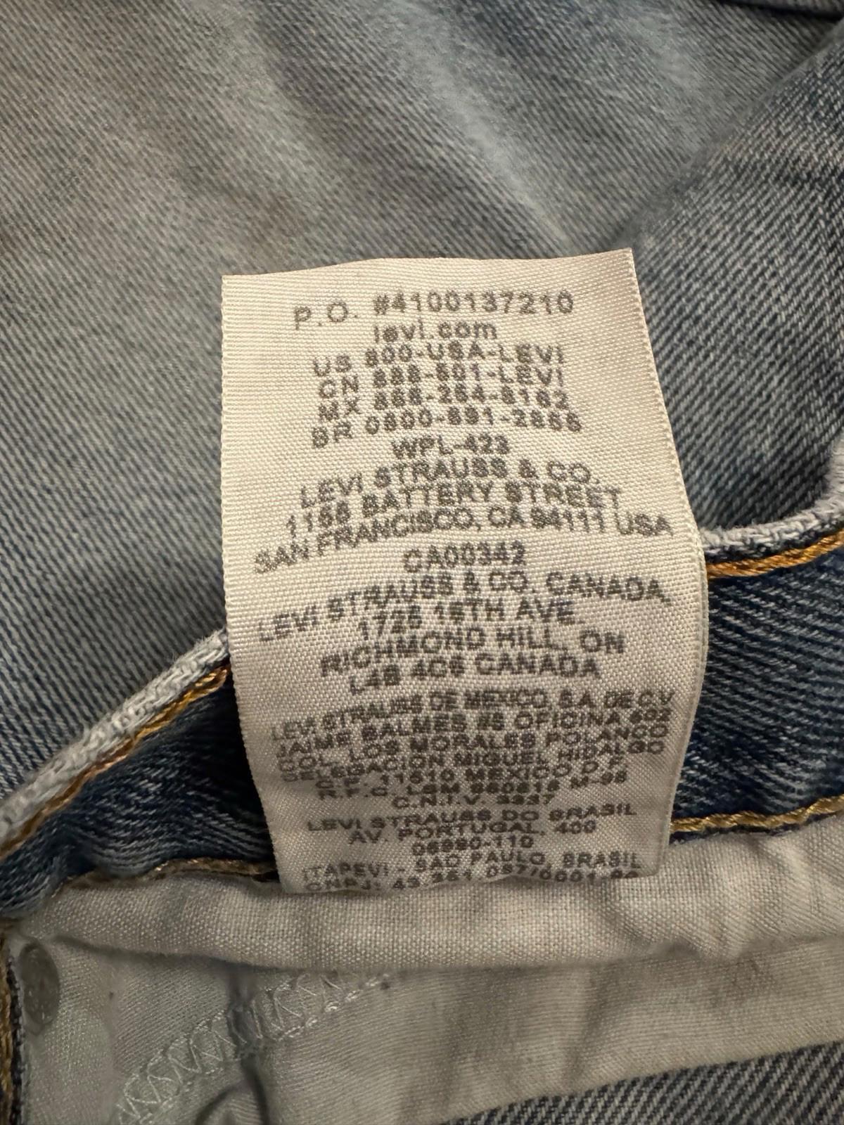 Vintage Mens Levis 505 Jeans Straight Fit 38/34
