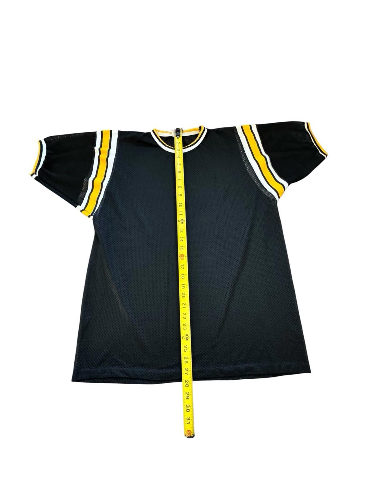 Vintage MASON Black Football Athletic Mesh Jersey 42-44