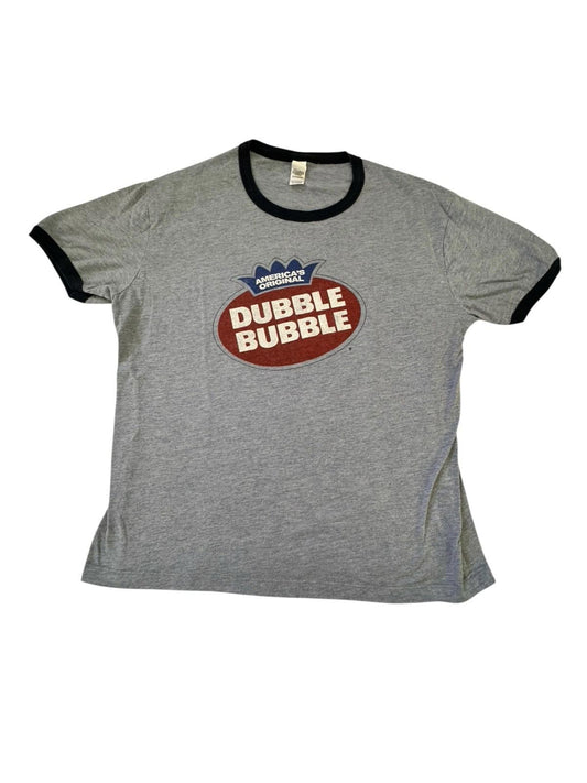 Vintage Look Double Bubble Unisex Blue Tshirt Tee Shirt Youth XL Adult Small