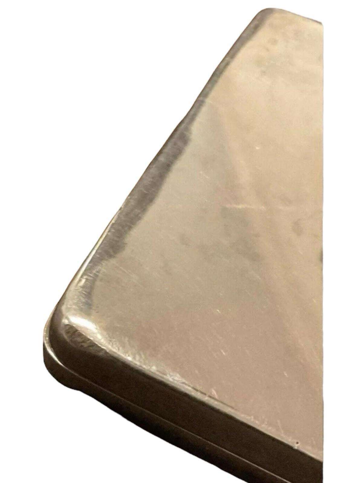 Deco Tiffany Italy Sterling Silver Cigarette Business Card Carrying Case 178g