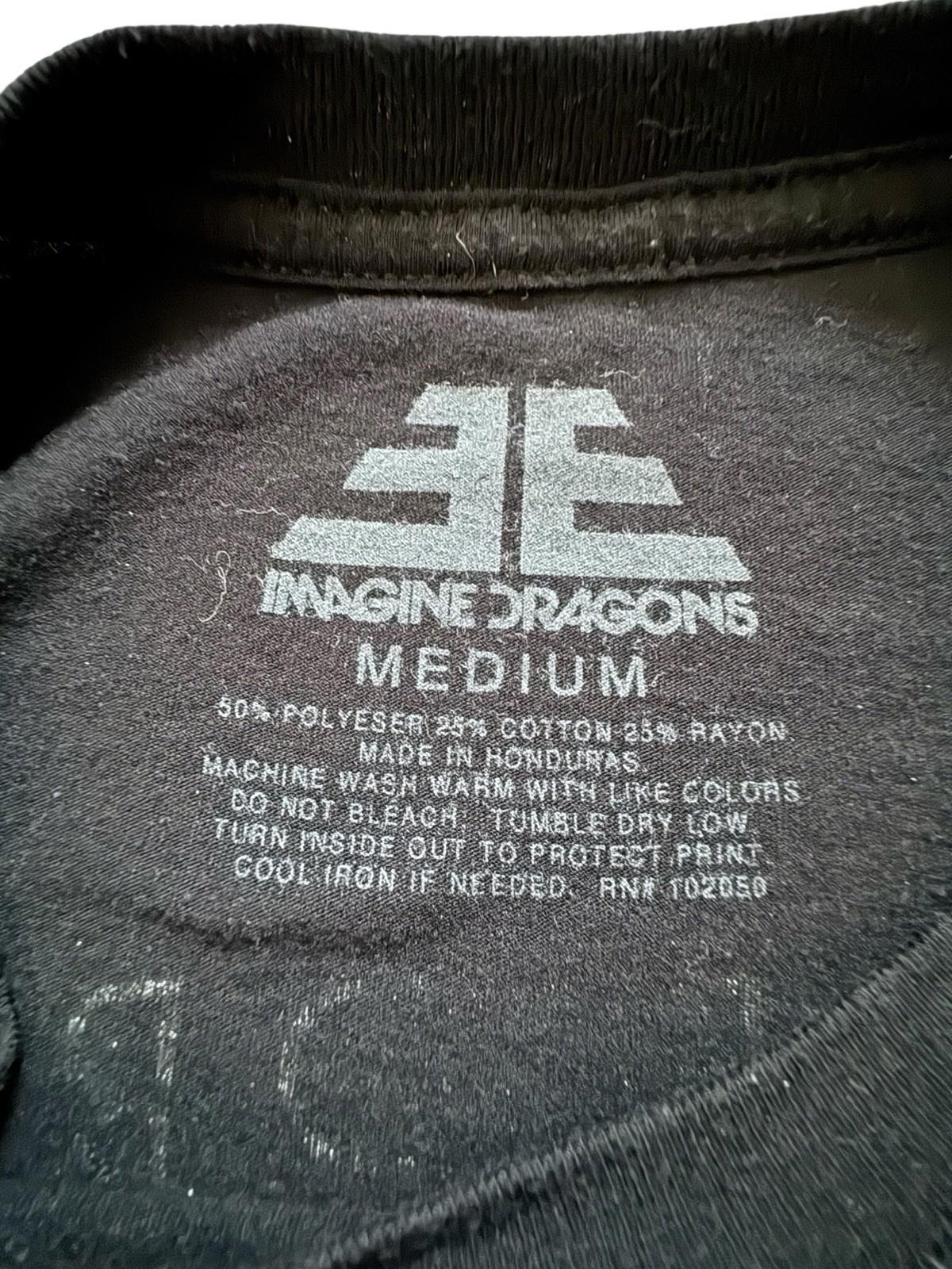 2017 IMAGINE DRAGONS Evolve Concert Tour Shirt Dan Reynolds Wayne Sermon Medium