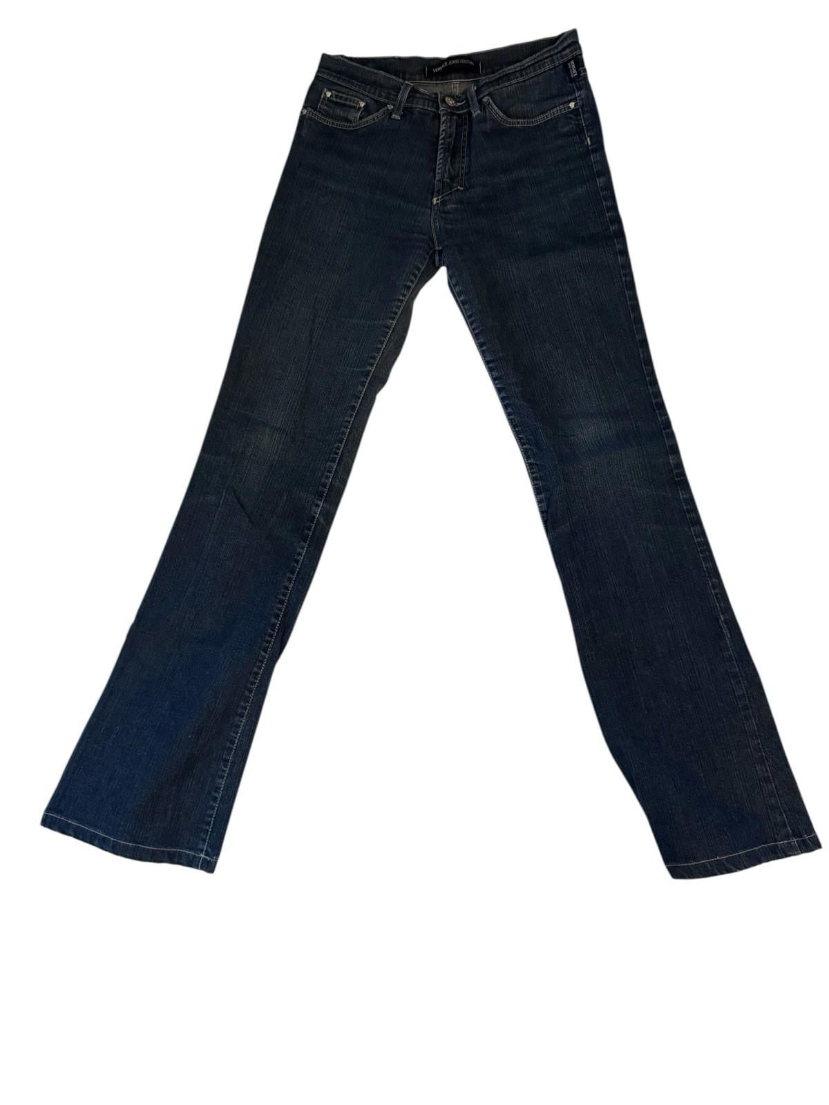 Italian Gianni Versace Jeans Couture Blue Cotton Denim Jeans Size 28 x 30 Italy