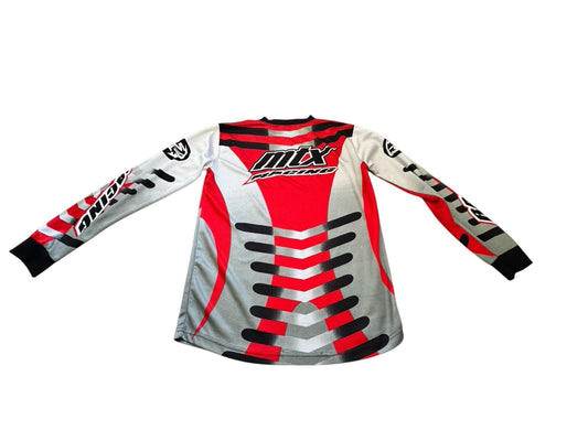 MTX Men's Motocross Racing Jersey Long Sleeved Shirt Size XL