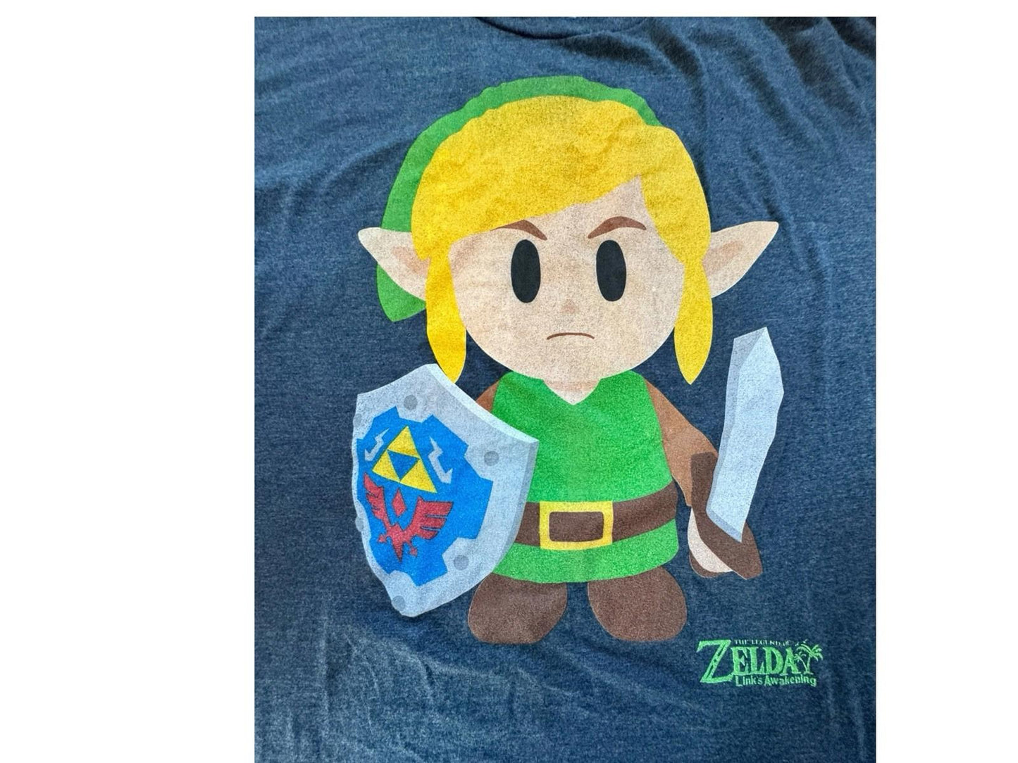 Zuni Licensed Nintendo ZELDA LINK T-Shirt Unisex Size 2XL