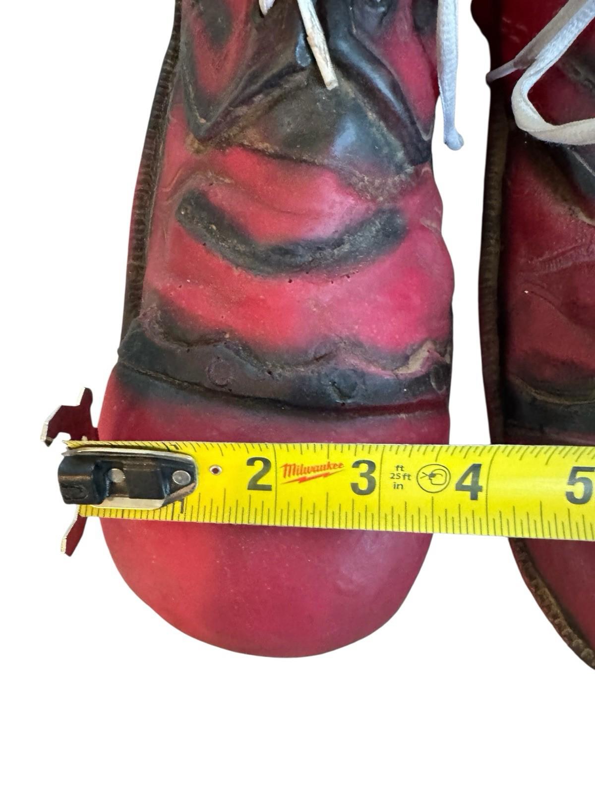 True Vintage 1960s Halloween Costume Rubber Clown Shoes Hong Kong NOT China