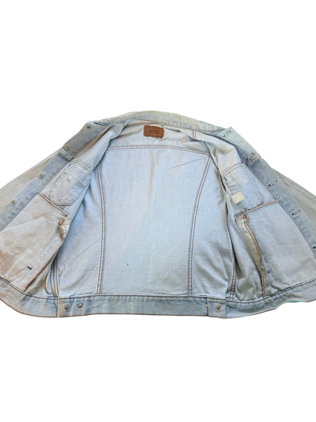 Vintage 1970s Levi's Faded Denim Jacket 70506-0211 Size Large MADE IN USA