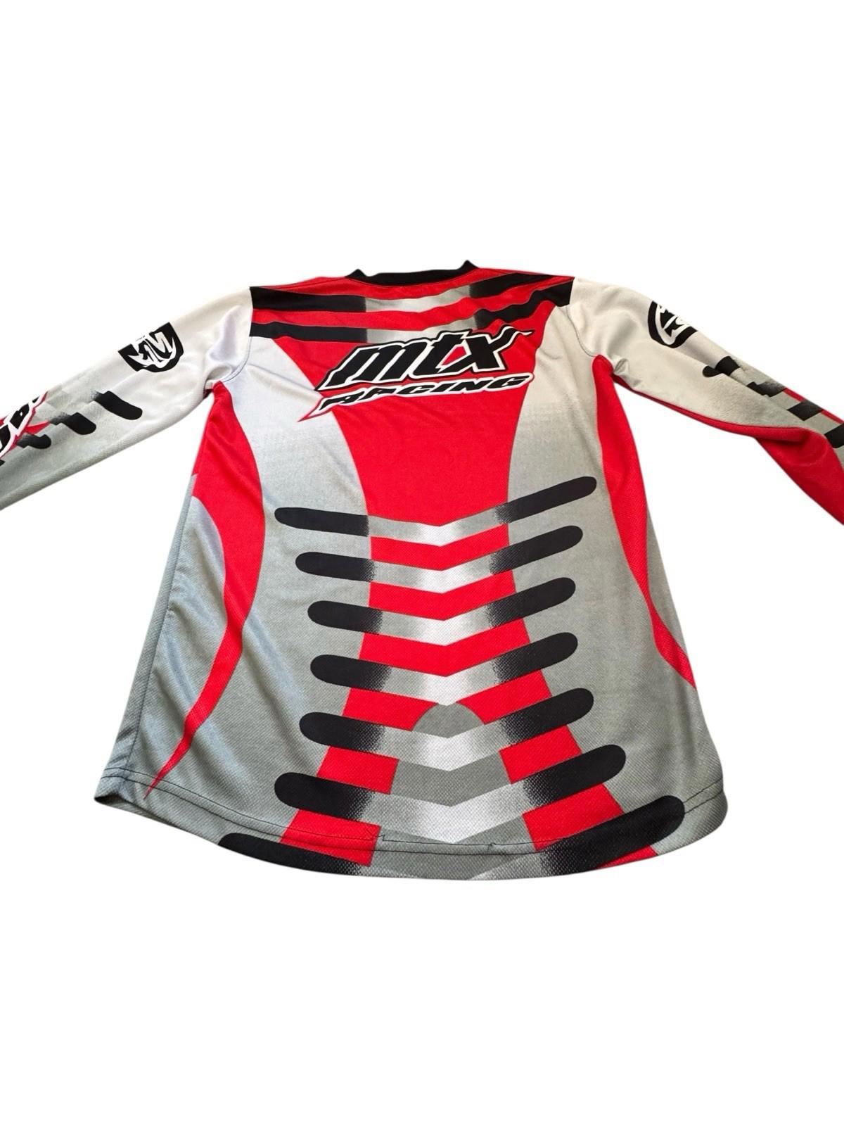 MTX Men's Motocross Racing Jersey Long Sleeved Shirt Size XL