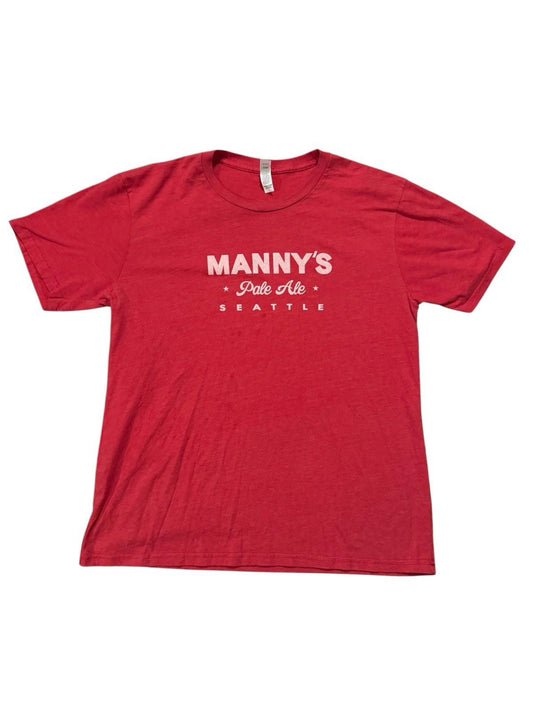Georgetown Brewing Manny's Pale Ale Seattle Washington T-Shirt Size Large