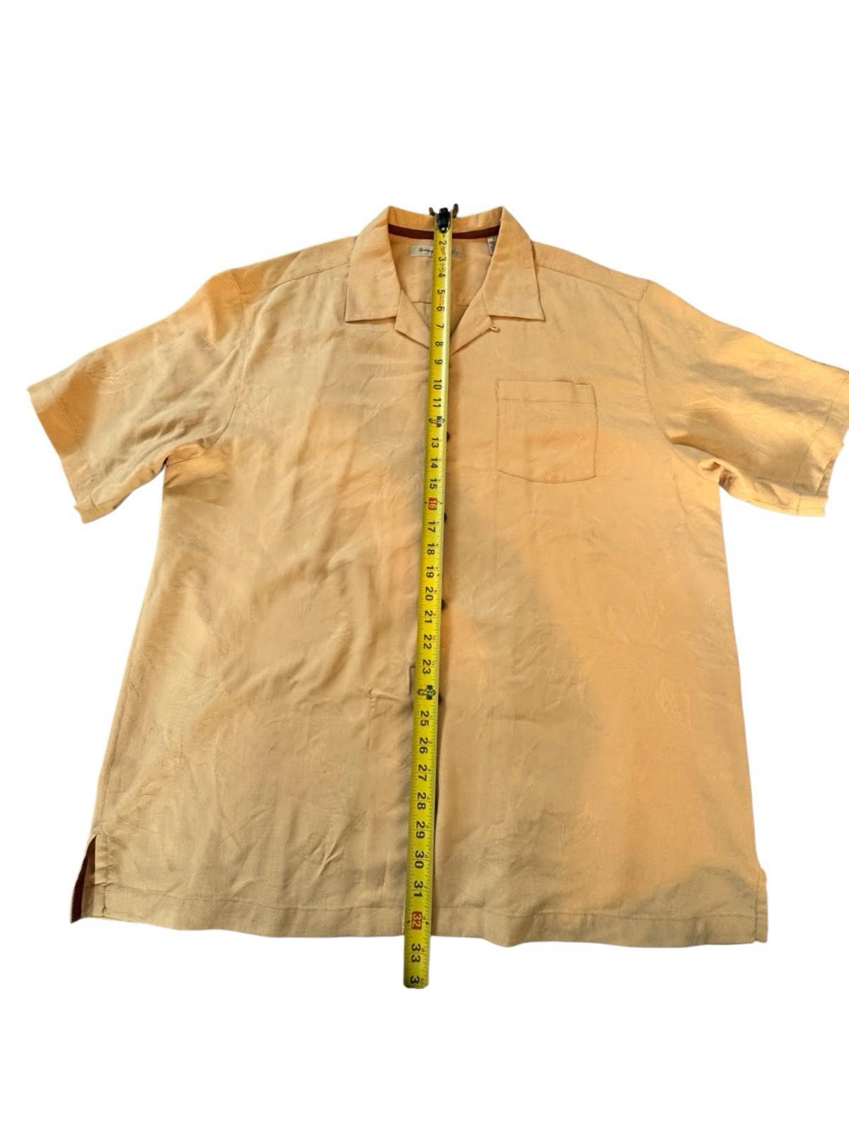 Tommy Bahama 100% Silk Incredible Hawaiian Aloha Mens Button Down Shirt XL