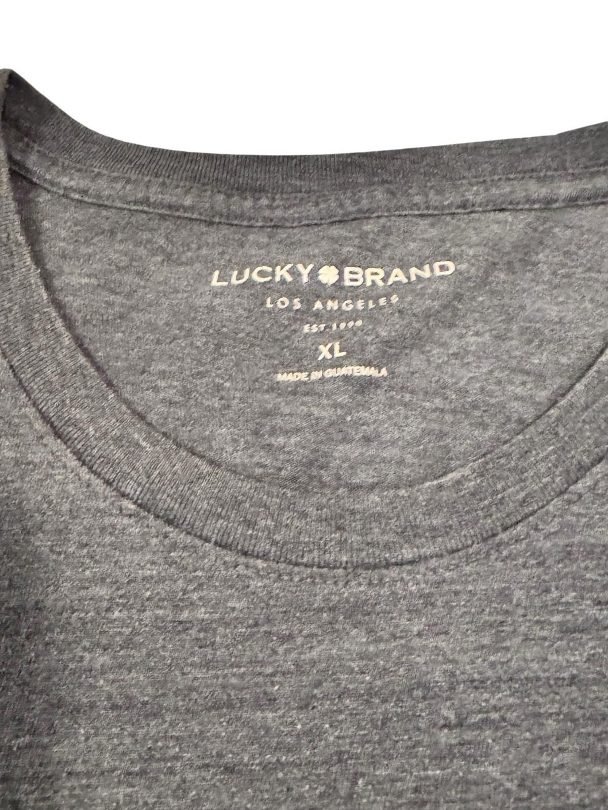 Lucky Brand Tshirt Motorcycle Works T-Shirt Tee Shirt Biker Mens XL