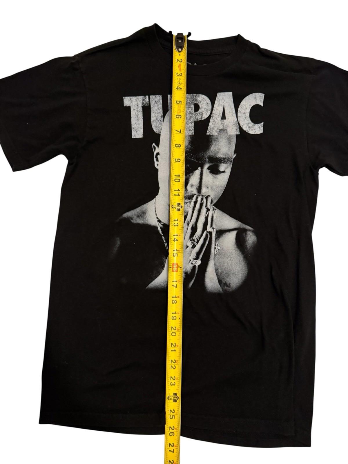 Tupac Shakur Unisex Black Tee Shirt Small Mens Graphic