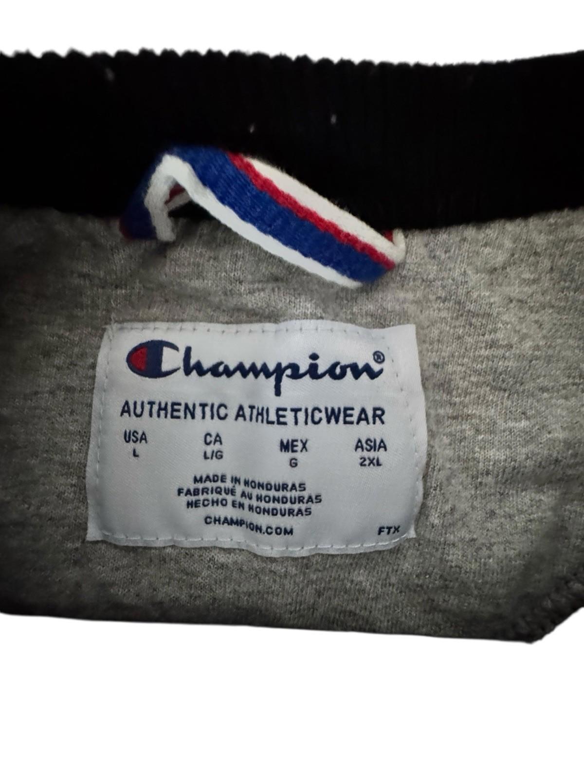 Champion Athletic Black Sweatshirt Not Hoodie Mens Size L
