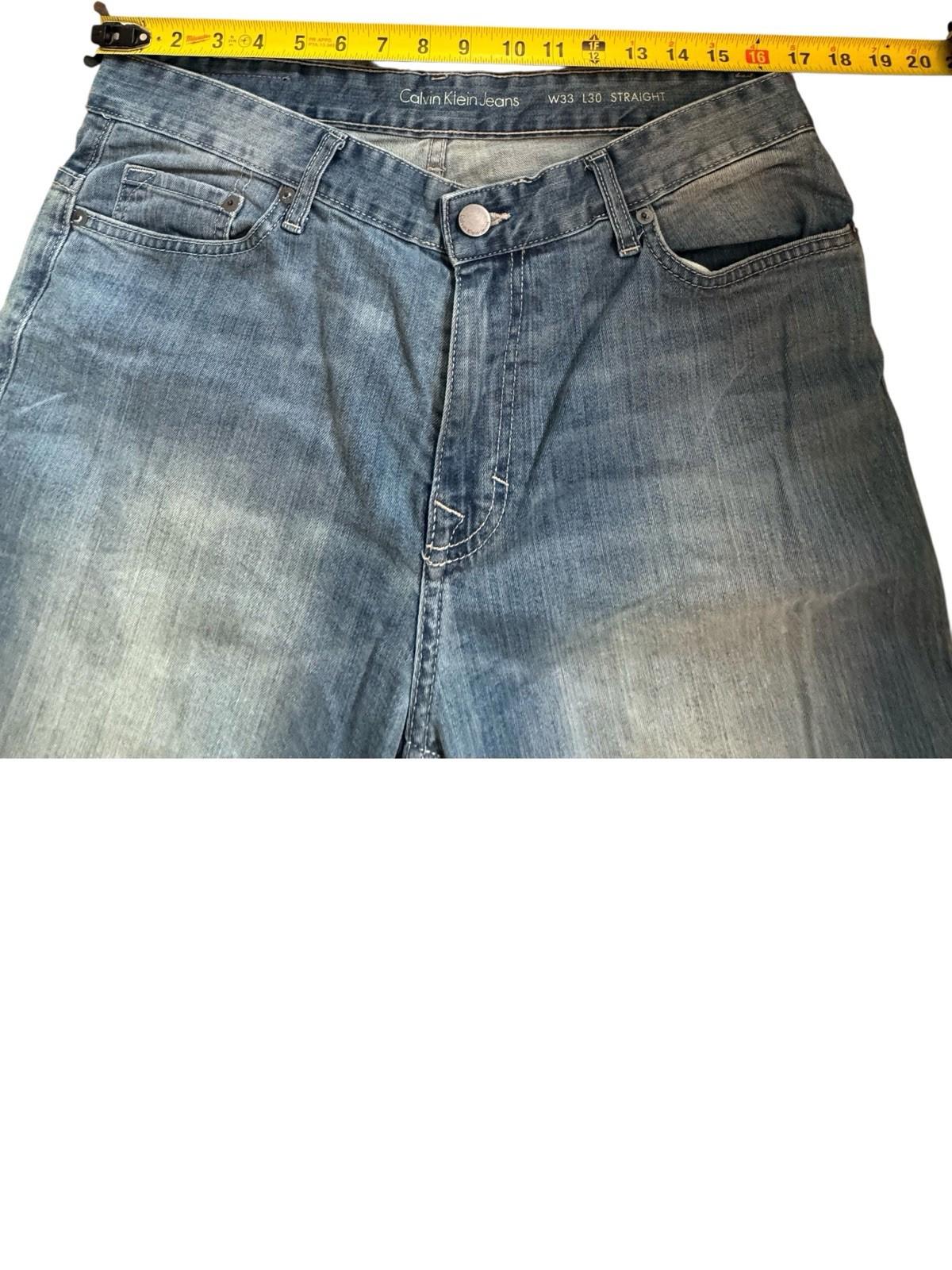 Vintage Men's Calvin Klein Jeans Size 33x30 Straight Leg