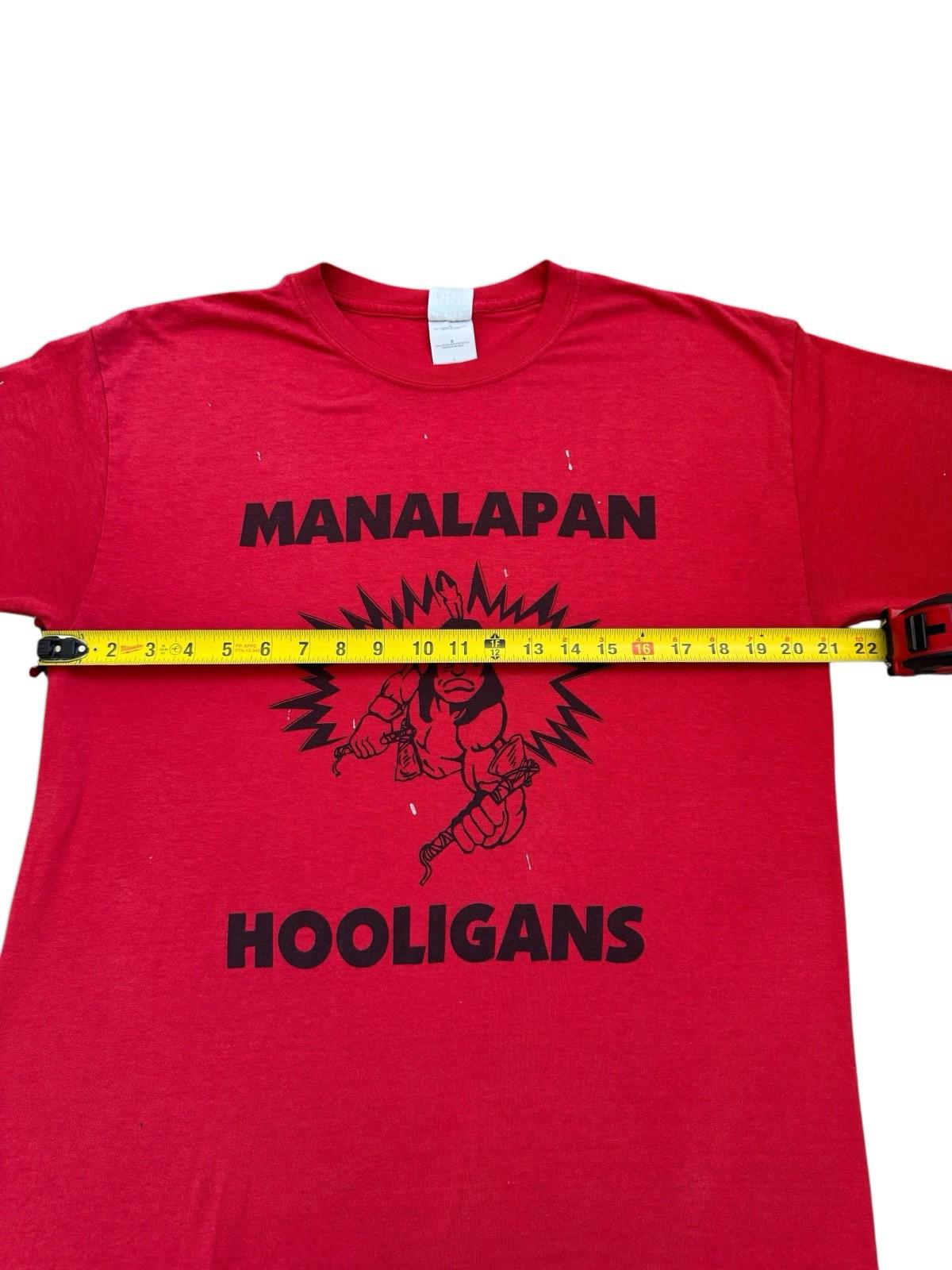 Vintage Manalapan NJ Hooligans Indian Football T-shirt We're In Your Head